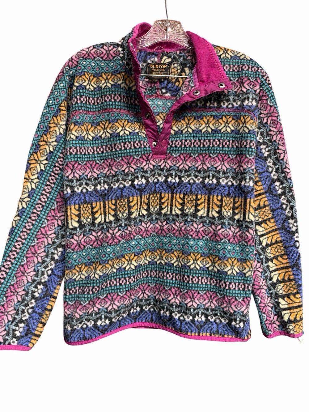 Burton Girls Fleece Size Large. Vntg